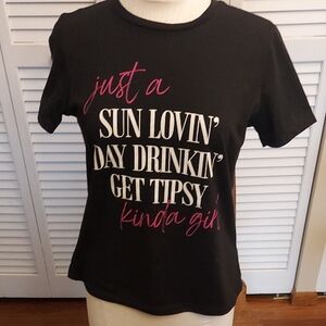 Day Drinkin' Tee Shirt NWT